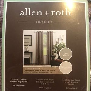 Allen + Roth Merriby (2) Curtains 84 in x 54 in